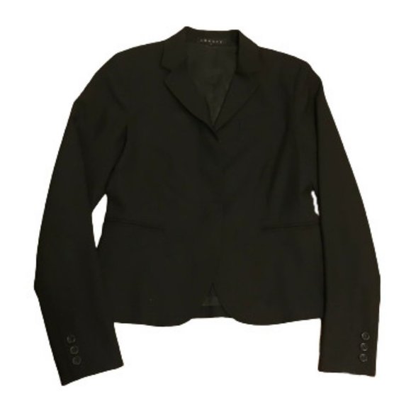 Theory Wool Blend Button Up Blazer Jacket - Picture 1 of 6